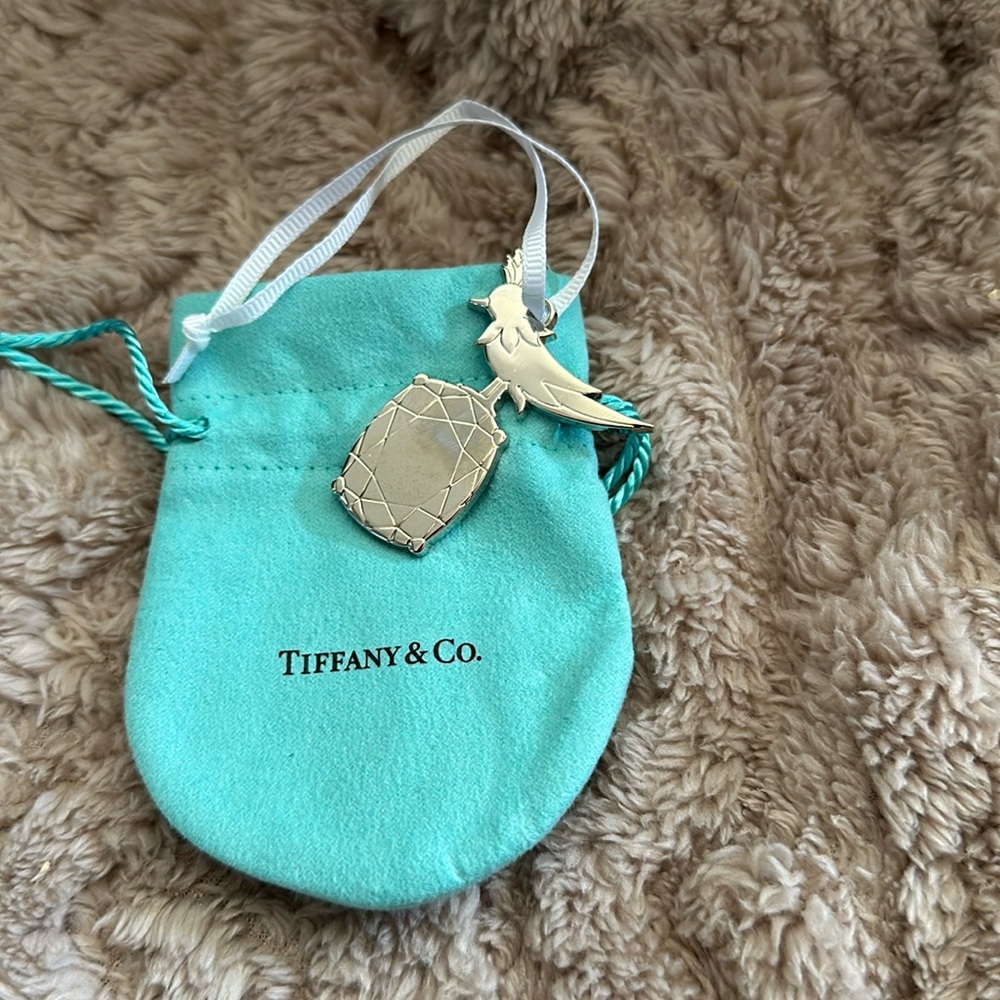 Limited Tiffany& Co. bird on a rock Christmas charm. Brand new!